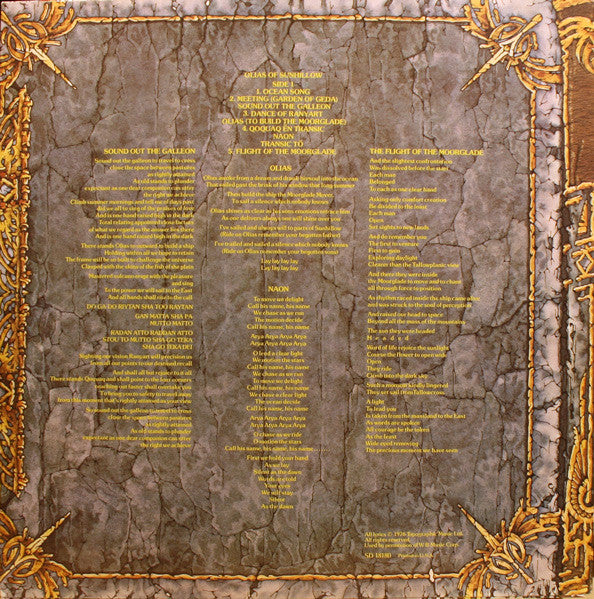 Jon Anderson - Olias Of Sunhillow