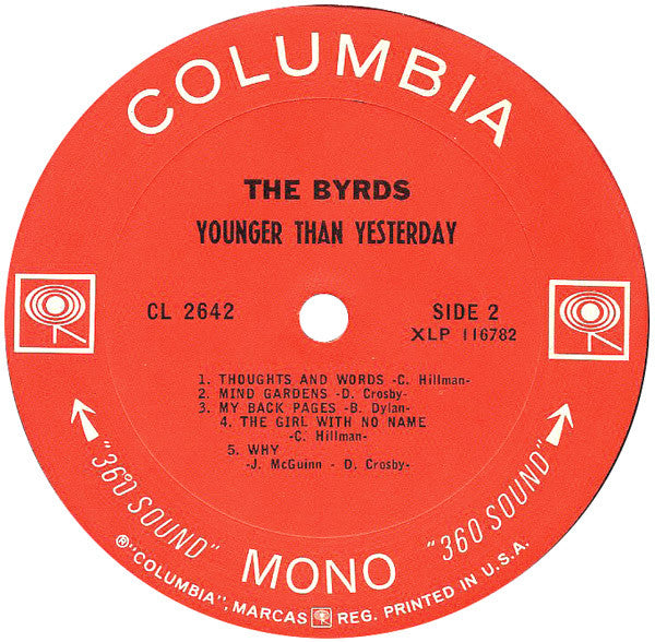 The Byrds - Younger Than Yesterday (1967 MONO)