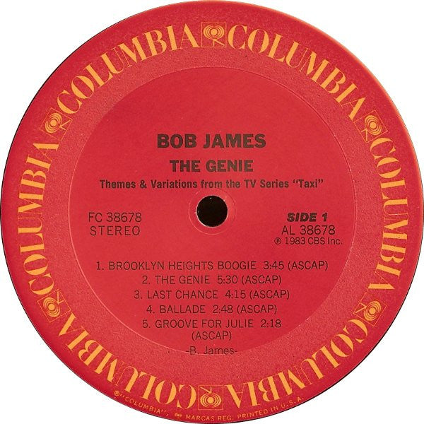 Bob James - The Genie: Themes & Variations From The TV Series "Taxi"