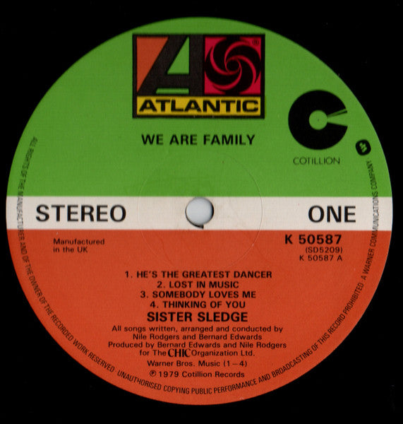 Sister Sledge - We Are Family (LP) [Europe] RP (Very Good Plus (VG+))