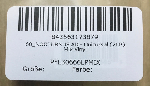 Nocturnus AD - Unicursal (LP) [USA, Canada & Europe] 1st (Near Mint (NM or M-))