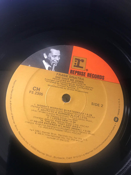 Frank Sinatra - She Shot Me Down (LP) [US] 1st (Mint (M))