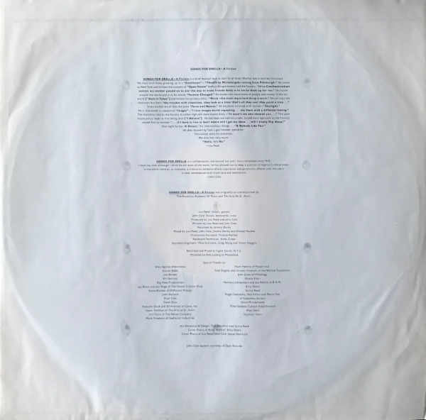 Lou Reed - Songs For Drella (LP) [UK & Europe] 1st (Near Mint (NM or M-))