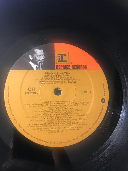 Frank Sinatra - She Shot Me Down (LP) [US] 1st (Mint (M))