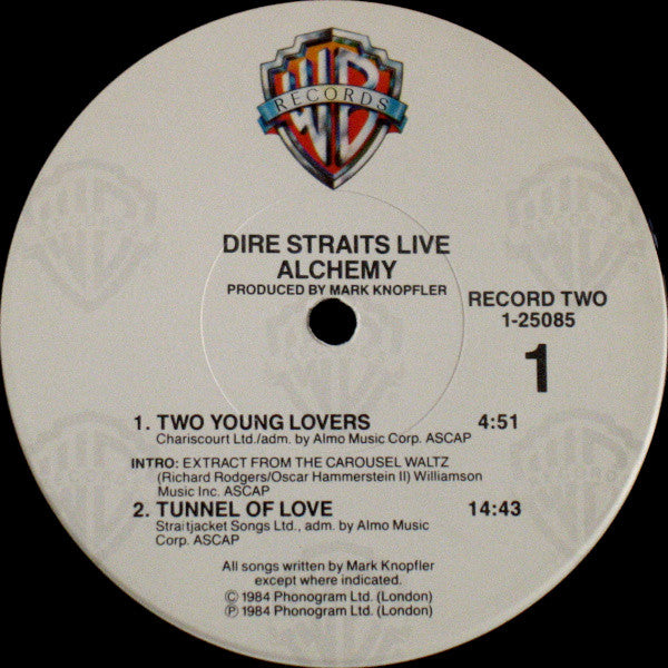 Dire Straits - Alchemy - Dire Straits Live (LP) [US] 1st (Near Mint (NM or M-))