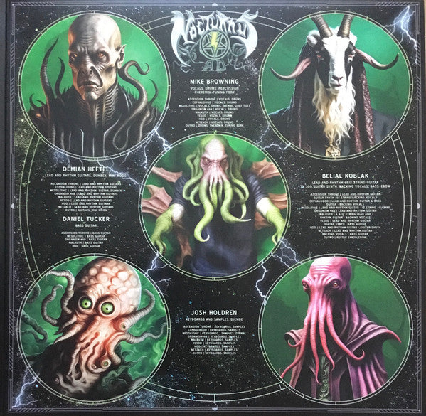 Nocturnus AD - Unicursal (LP) [USA, Canada & Europe] 1st (Near Mint (NM or M-))