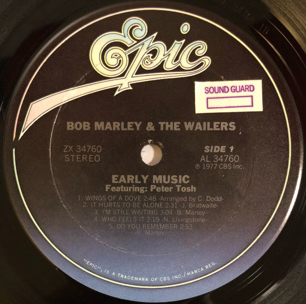 Bob Marley & The Wailers - Early Music (LP) [US] 1984 RP