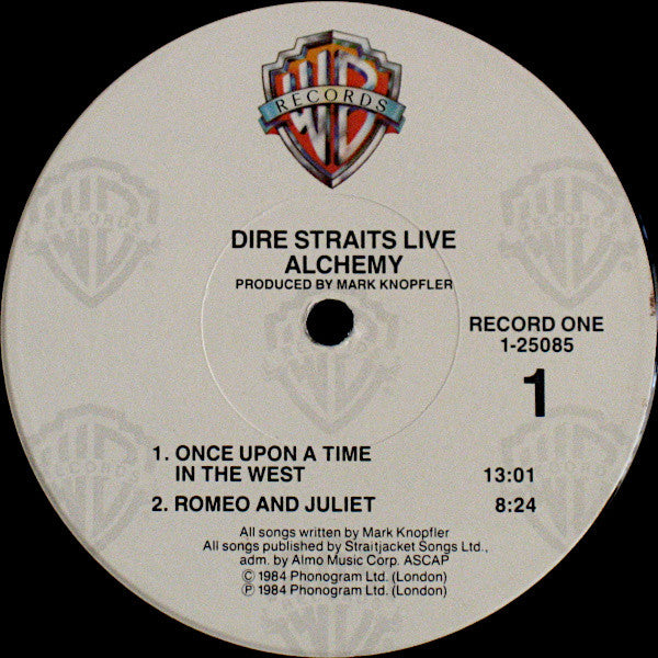 Dire Straits - Alchemy - Dire Straits Live (LP) [US] 1st (Near Mint (NM or M-))