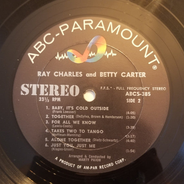 Ray Charles - Ray Charles And Betty Carter With The Jack Halloran Singers