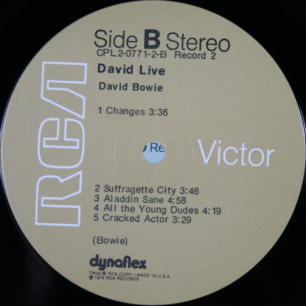 David Bowie - David Live (LP) [US] 1974 RP (Near Mint (NM or M-))