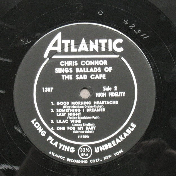 Chris Connor - Sings Ballads Of The Sad Cafe
