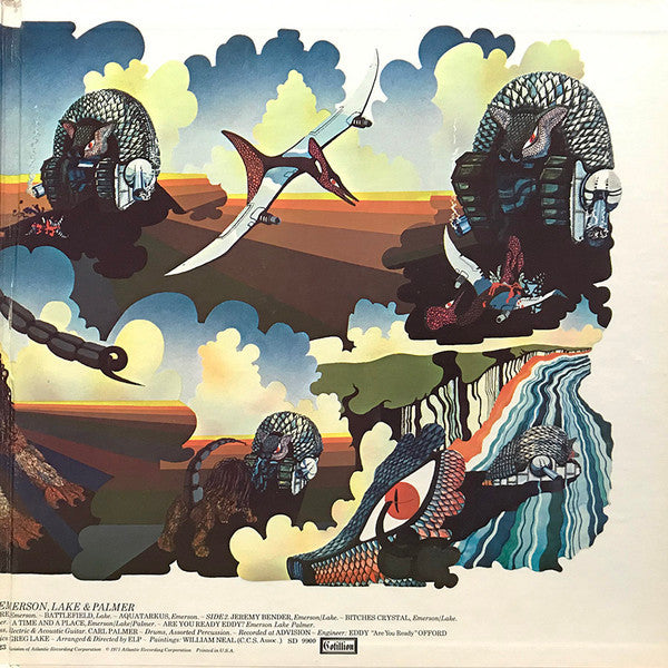 Emerson, Lake & Palmer - Tarkus (1971 US Press)