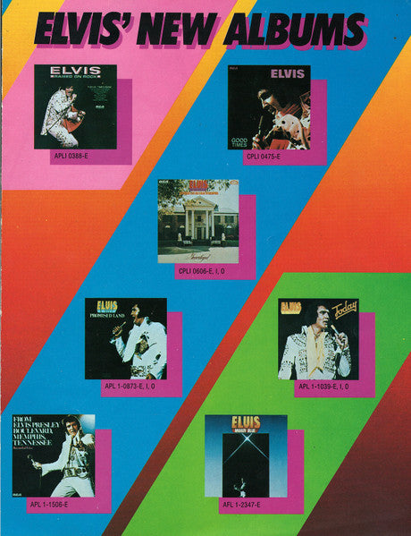 Elvis Presley - Elvis In Concert (LP) [US] 1st