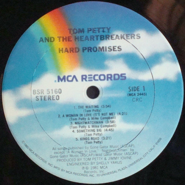 Tom Petty And The Heartbreakers - Hard Promises (LP) [US] 1st (Very Good Plus (VG+))