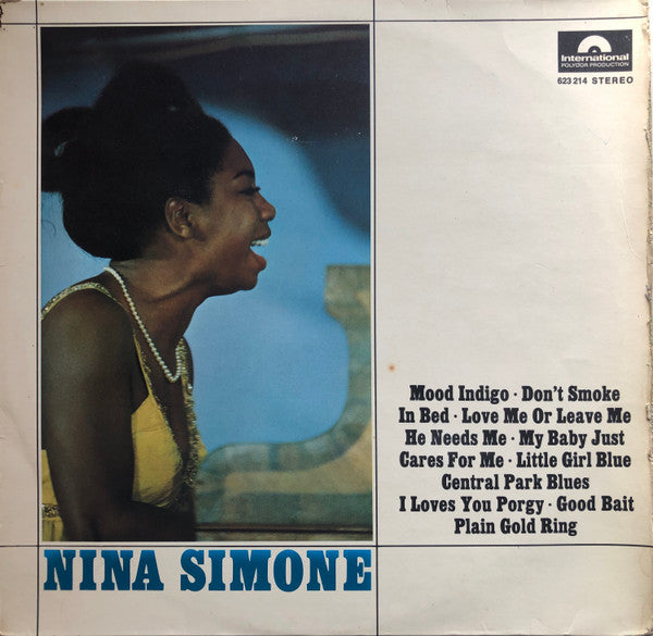 Nina Simone - Nina Simone (LP) [Germany] 1966 RP (Very Good Plus (VG+))