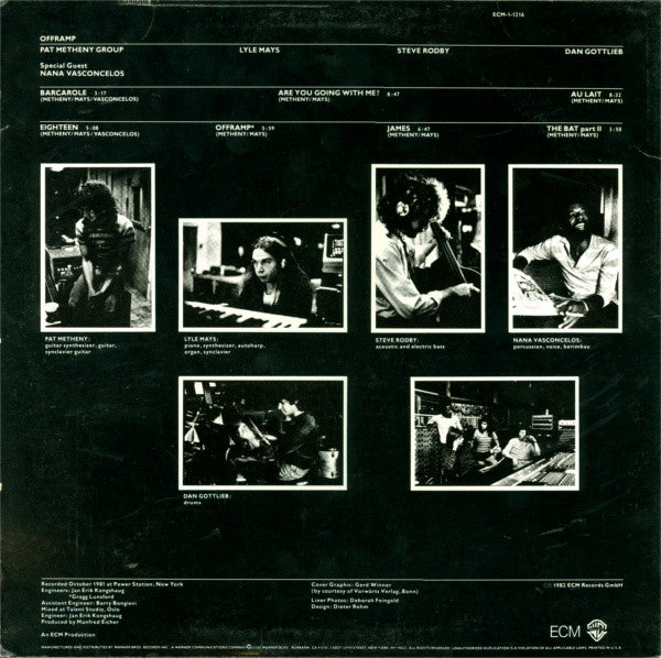 Pat Metheny Group - Offramp (1982 US Press)