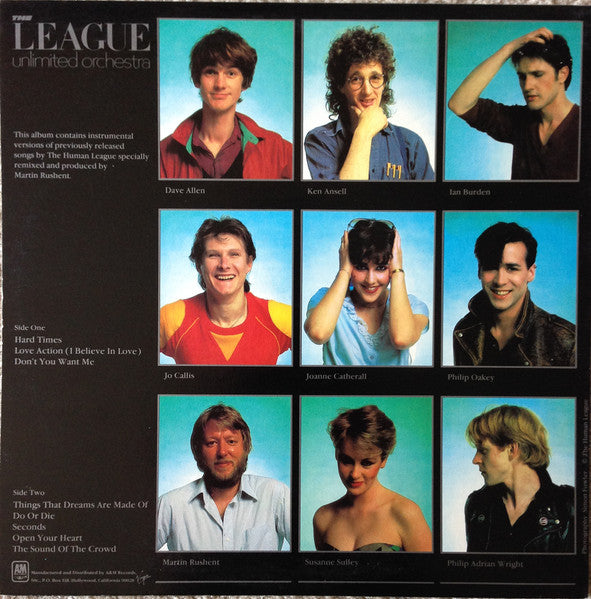 The League Unlimited Orchestra - Love And Dancing