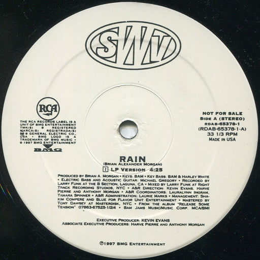 SWV - Rain (12", Single) [US] 1st