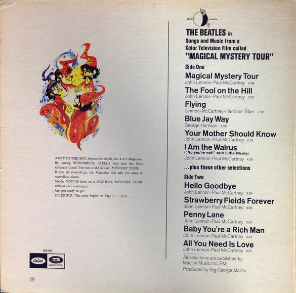 The Beatles - Magical Mystery Tour (1967 STEREO Press)