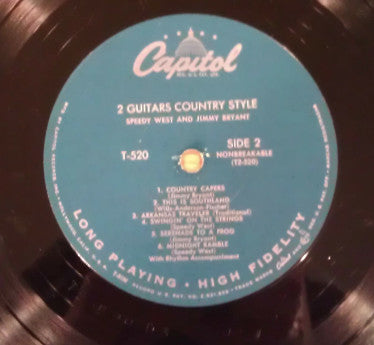 Speedy West - 2 Guitars Country Style (1957 MONO Press)