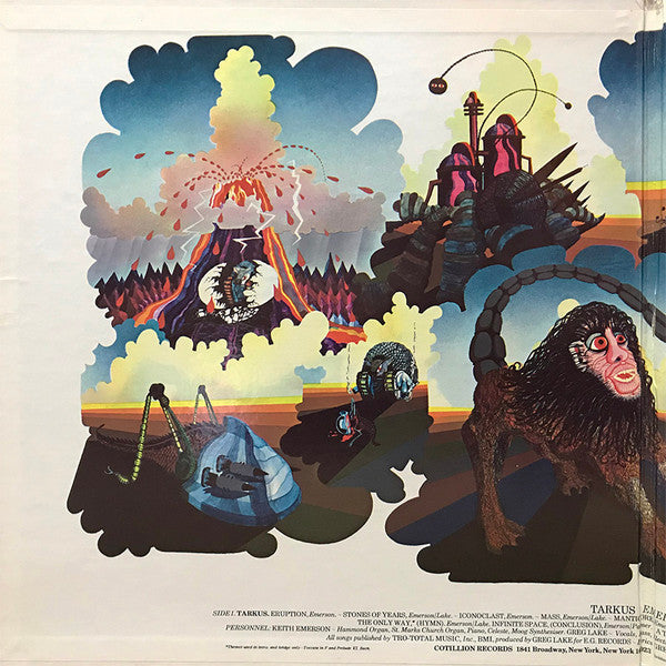 Emerson, Lake & Palmer - Tarkus (1971 US Press)