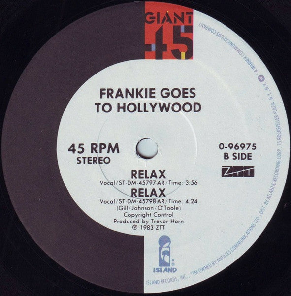 Frankie Goes To Hollywood - Relax (12") [US] 1st (Very Good Plus (VG+))