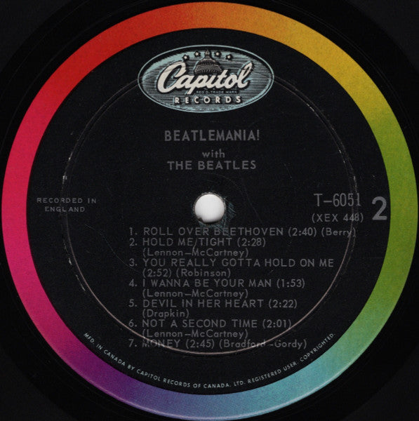 The Beatles - Beatlemania! With The Beatles (LP) [Canada] 1st