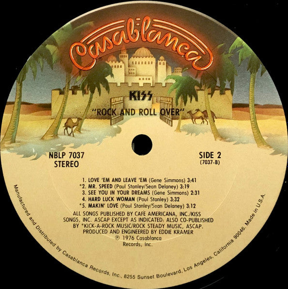 Kiss - Rock And Roll Over