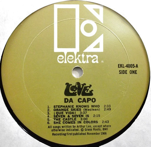 Love - Da Capo (1967 MONO)