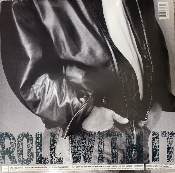 Steve Winwood - Roll With It (LP) [US] 1st (Near Mint (NM or M-))
