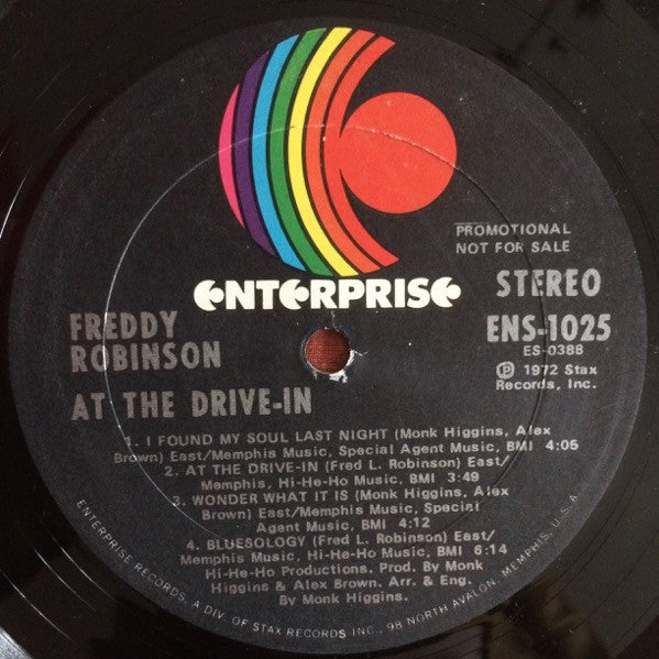 Freddie Robinson - At The Drive-In (LP) [US] 1st (Very Good Plus (VG+))