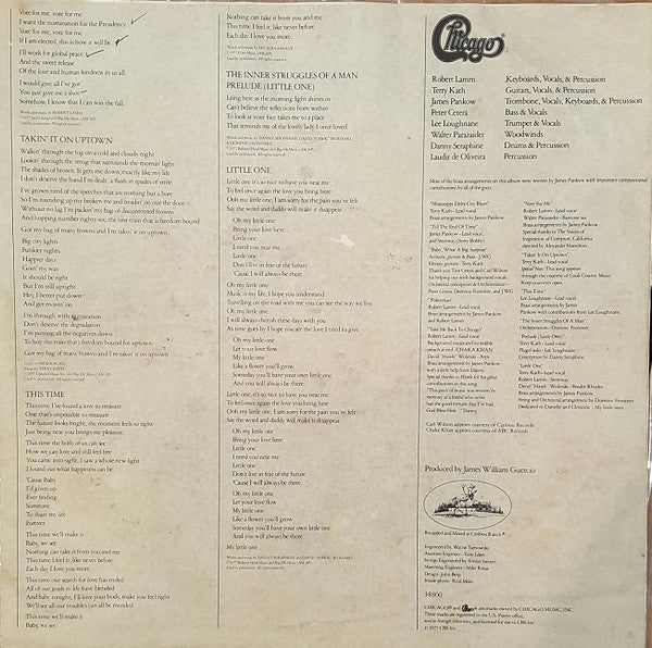 Chicago (2) - Chicago XI (LP) [US] 1st (Very Good Plus (VG+))