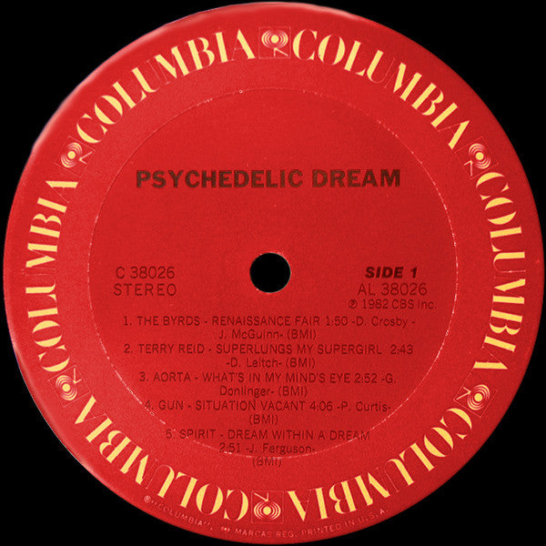 Various - Psychedelic Dream (1982 Compilation)