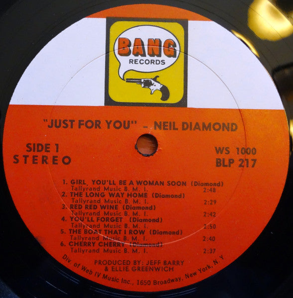Neil Diamond - Just For You (LP) [US] 1st