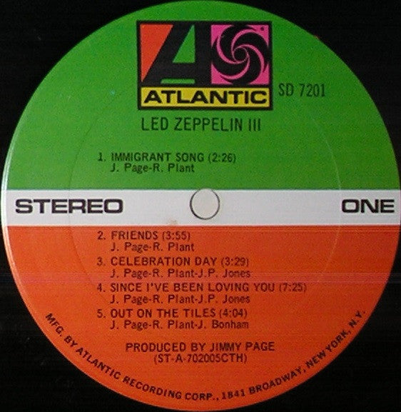 Led Zeppelin - Led Zeppelin III (LP) [US] 1st (Very Good Plus (VG+))