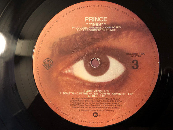 Prince - 1999 (LP) [US] 1st