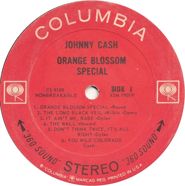 Johnny Cash - Orange Blossom Special (1965 US Press)