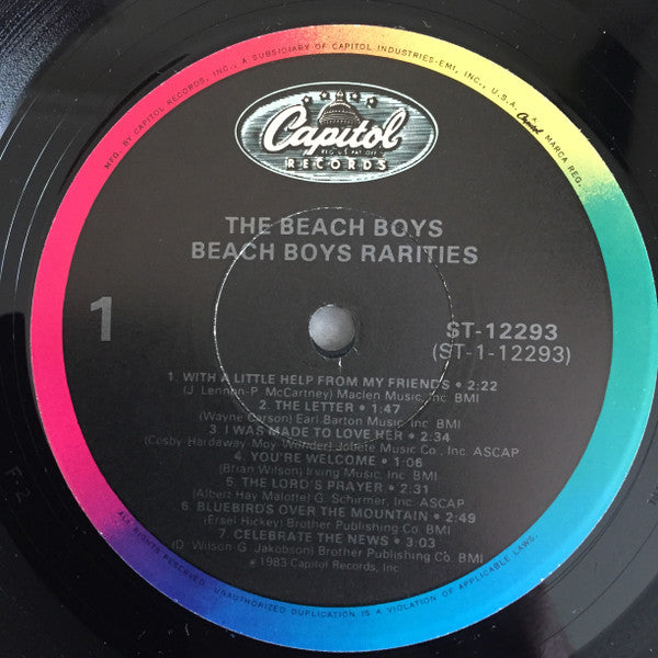 The Beach Boys - The Beach Boys Rarities (1983 SEALED)
