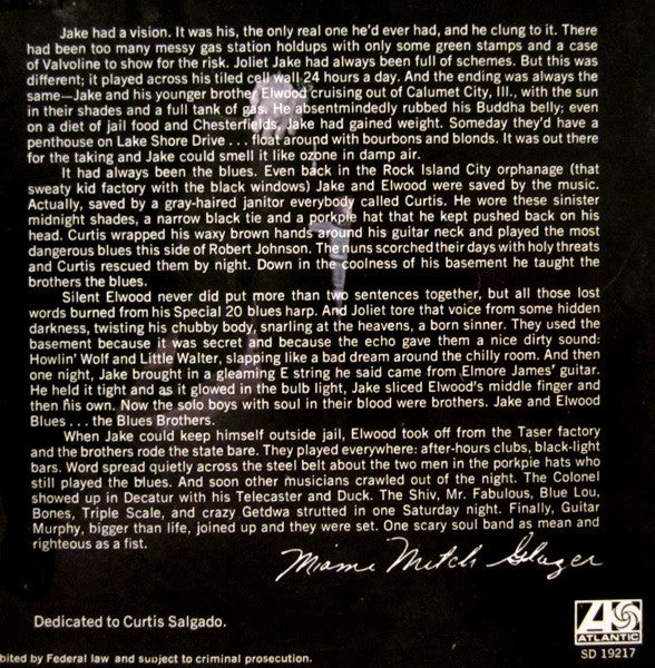 The Blues Brothers - Briefcase Full Of Blues