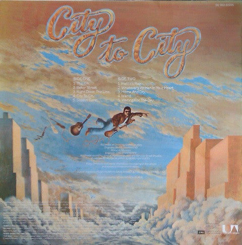 Gerry Rafferty - City To City (LP) [Netherlands] 1st (Near Mint (NM or M-))