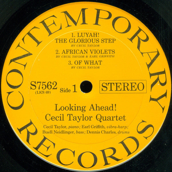 The Cecil Taylor Quartet - Looking Ahead! (LP) [US] 1979 RP (Very Good Plus (VG+))