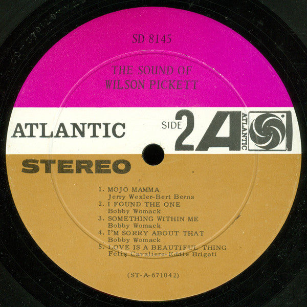 Wilson Pickett - The Sound Of Wilson Pickett (LP) [US] 1st (Very Good Plus (VG+))