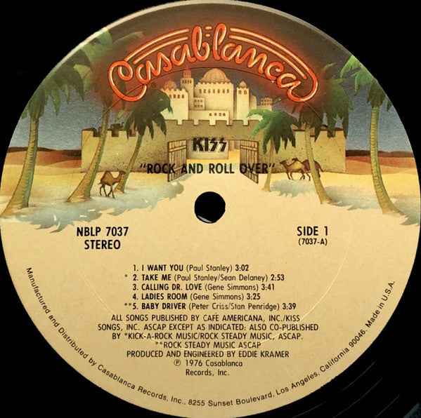 Kiss - Rock And Roll Over