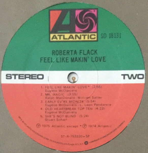 Roberta Flack - Feel Like Makin' Love