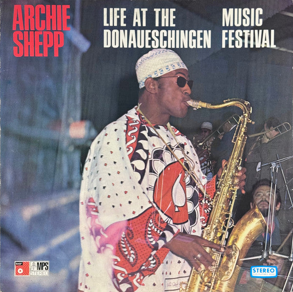 Archie Shepp - Life At The Donaueschingen Music Festival (LP) [US] 1972 RP (Very Good Plus (VG+))