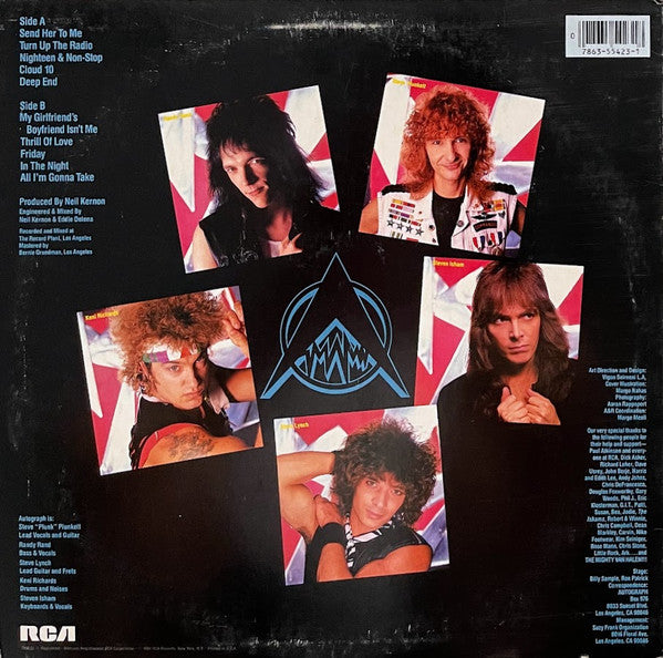 Autograph (2) - Sign In Please (LP) [US] 1st (Mint (M))