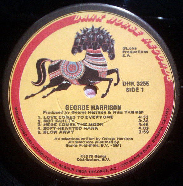 George Harrison - George Harrison (1979 US Press)