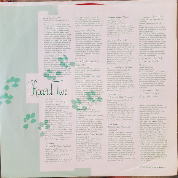 Various - Winter Warnerland (LP, LP) [US] 1st (Very Good Plus (VG+))