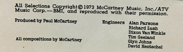 Wings - Red Rose Speedway