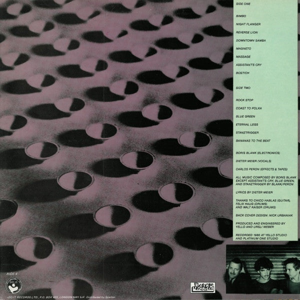 Yello - Solid Pleasure (1981 UK Press)